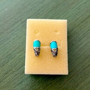 Sterling Silver and Turquoise Earrings